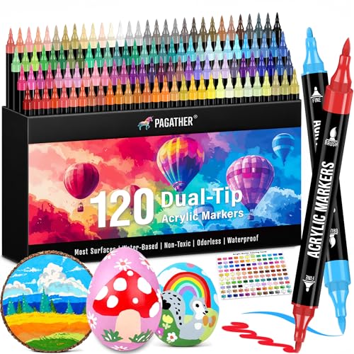 Acrylic Paint Markers (120 Count)