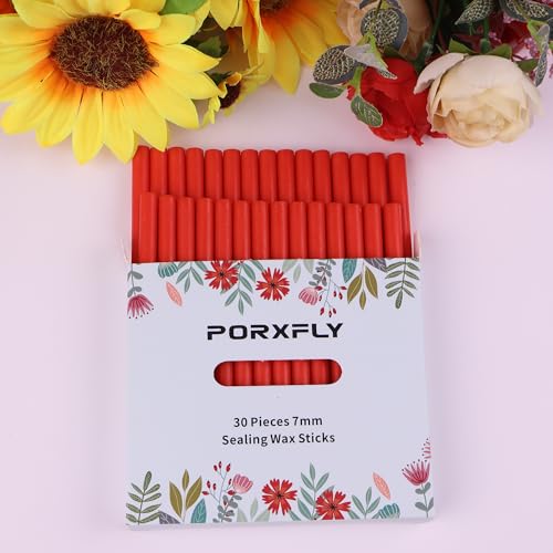 30 Pieces 7mm Sealing Wax Sticks for Glue Gun