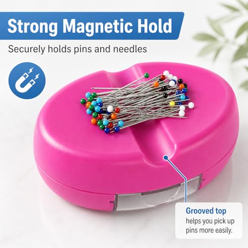 2 Pieces Magnetic Pin Cushion