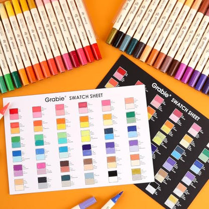 72 Color Acrylic Paint Markers