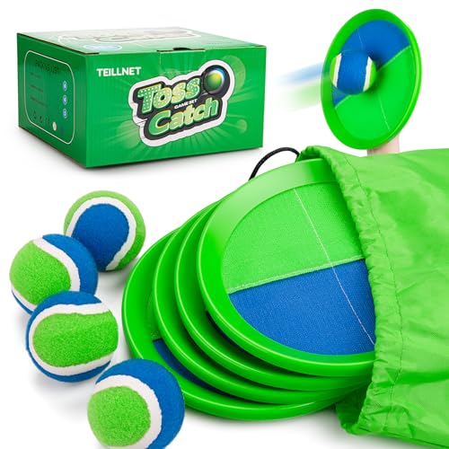 Toss and Catch Ball Set Upgraded (8 Count)