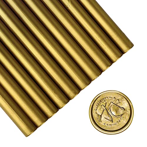 Gun Glue Sealing Wax Sticks for Wax Seal Stamp (10 Count)