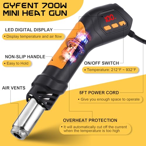 Mini Heat Gun Kit Hot Air Soldering Rework Station