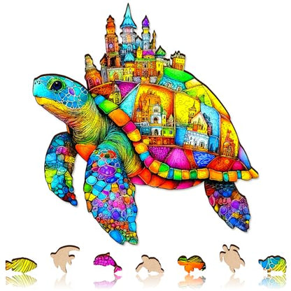 Sea Turtle Wooden Puzzle