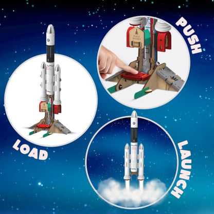 DIY Rocket Launcher STEM Kit for Kids 6