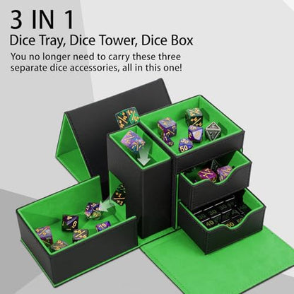Dice Tray & Dice Tower Storage Box