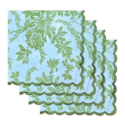 Hand Block Print Cloth Napkins (4 Count)