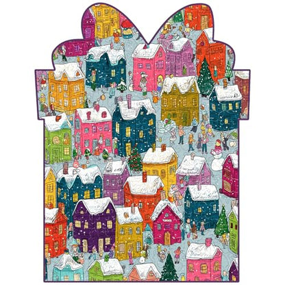 Winter Wooden Puzzles for Adults and Kids
