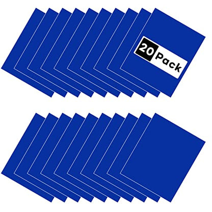 Royal Blue HTV Heat Transfer Vinyl (20 Count)