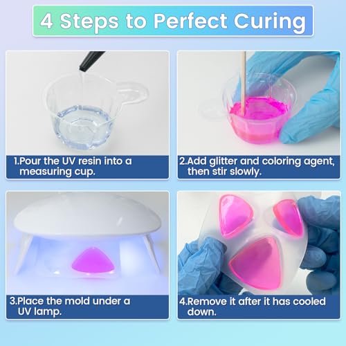 Clear UV Resin Kit 500g