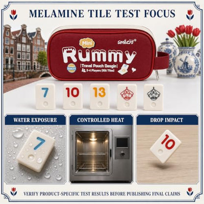 Mini Rummy Cube 4 Players Edition