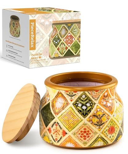 3D Puzzle Jar 64 Plastic Pieces for Adults