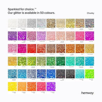 Resin Glitter Gun Metal Grey Holographic 100g Chunky (3.5274 Ounce)