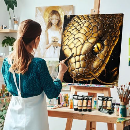 Metallic Acrylic Paint Set (5.68 Fl Oz)