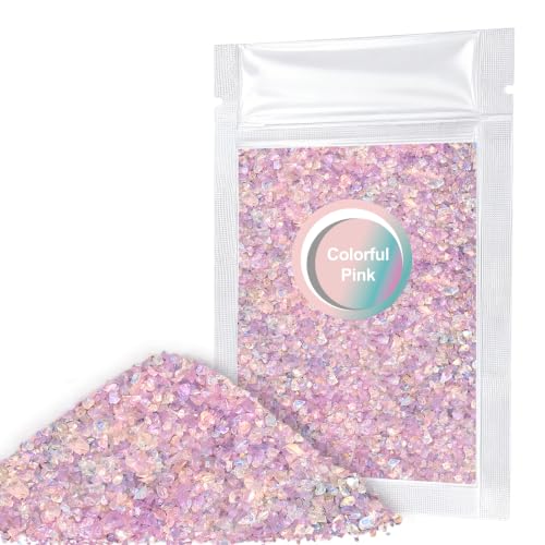 1.8oz 50g Iridescent Crushed Glass