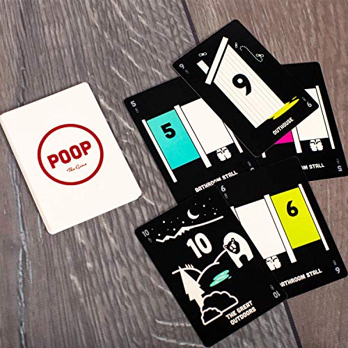 Poop The Game Public Restroom Edition Card Game