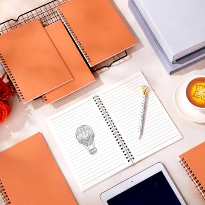 6 Pcs Spiral Notebooks (6 Count)