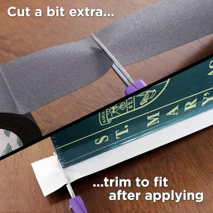 2 Inch Gray Book Repair Cloth Tape 15 Yard Roll