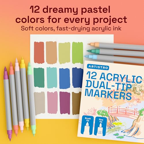 12 Pastel Dual (12 Count)