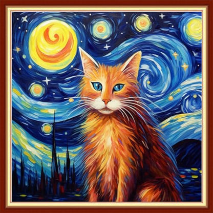 Cross Stitch Stamped Full Embroidery Kits DIY 11CT Cotton Thread Printed DIY Needlepoint Kits Craft Needlework Set Cross