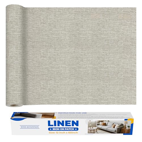 Linen Iron on Patch