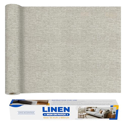 Linen Iron on Patch