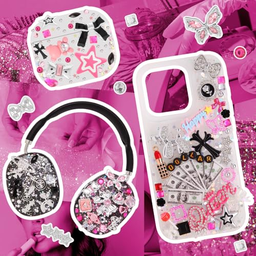 2380 Pcs Junk Phone Case Charms Kit for Customizing DIY Cases