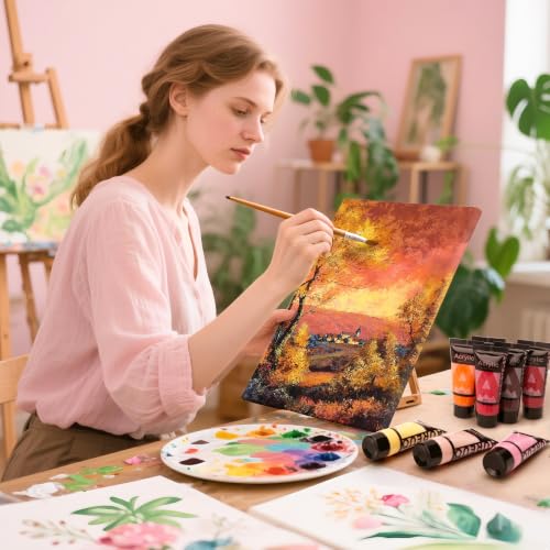 Fall Colors Acrylic Paint Set (5.68 Fl Oz)