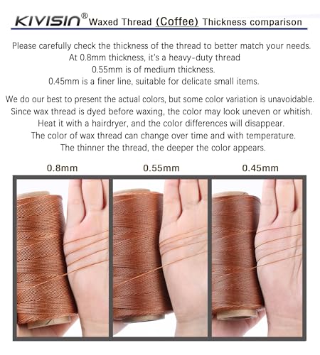 Thin Wax Polyester Thread (1638 Foot)