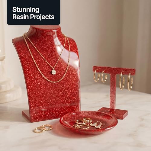 Craft Glitter Shaker Red 130g Fine (3.8 Ounce)