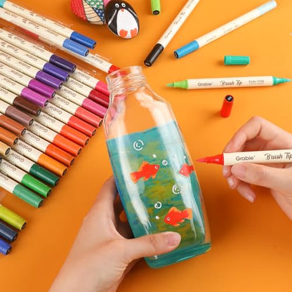 72 Color Acrylic Paint Markers