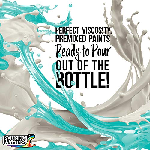 Pouring Masters Tropical Turquoise Ready to Pour Acrylic Pouring Paint (8 Fl Oz)