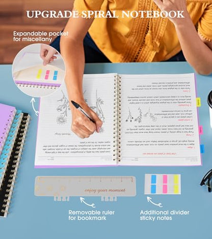 Spiral Notebook Journal 8.5” x 11”