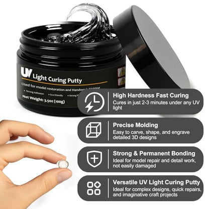 100g UV Light Curing Putty