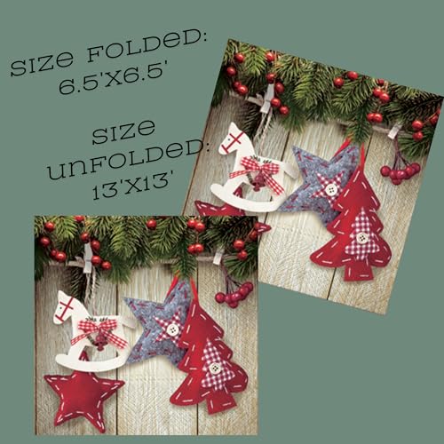 20 ct 13x13 Christmas Paper Decoupage Napkins (20 Count)
