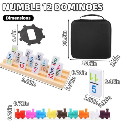 Mexican Train Dominoes Double 12