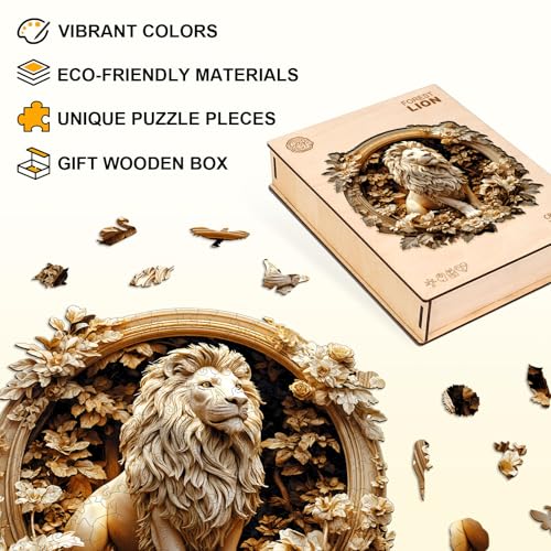 Wooden Puzzles Adults (275 Count)