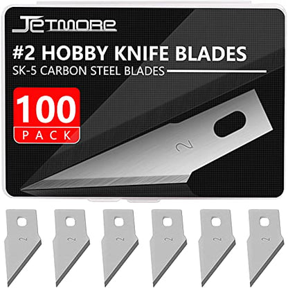 100 Pack Exacto Knife Blades #2 (100 Count)
