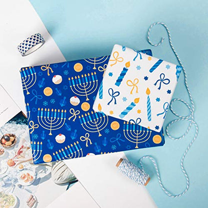 Hanukkah Wrapping Paper Set