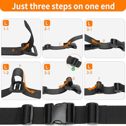 2" Heavy Duty Buckle & Straps Set