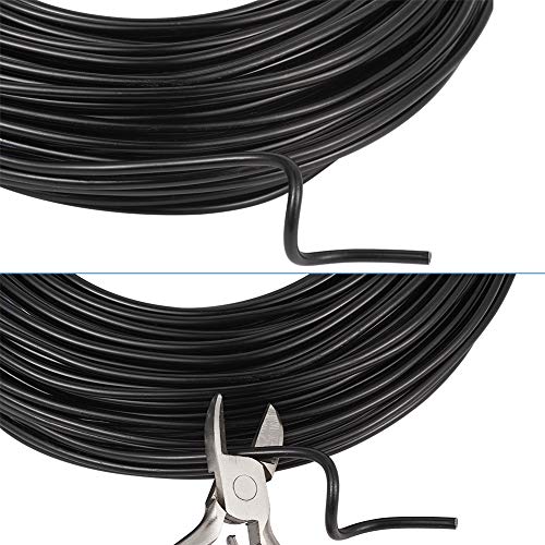 114 ft 10 Gauge Aluminum Wire Bendable Metal Craft Wire 2.5mm (114 Foot)