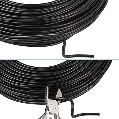 114 ft 10 Gauge Aluminum Wire Bendable Metal Craft Wire 2.5mm (114 Foot)