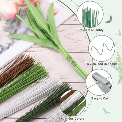32 Inch 22 Gauge Floral Stem Wire