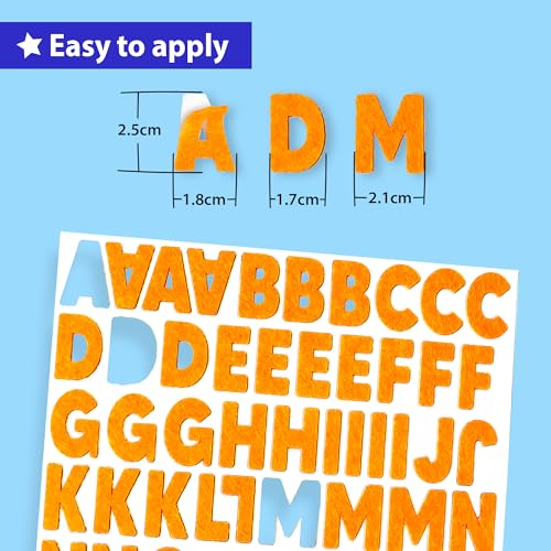 500+ Felt Letter Stickers No