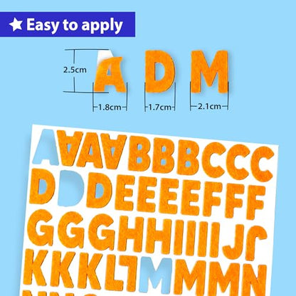 500+ Felt Letter Stickers No