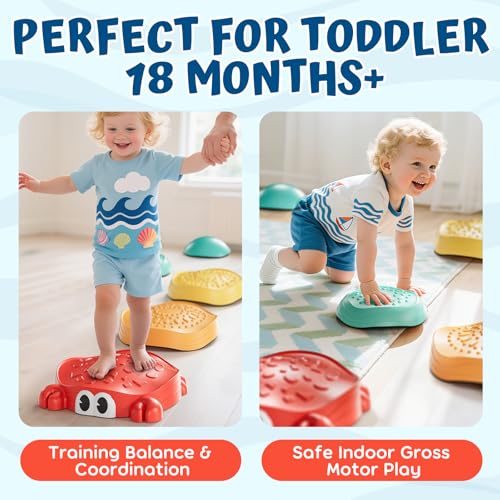 Crab Stepping Stones for Kids