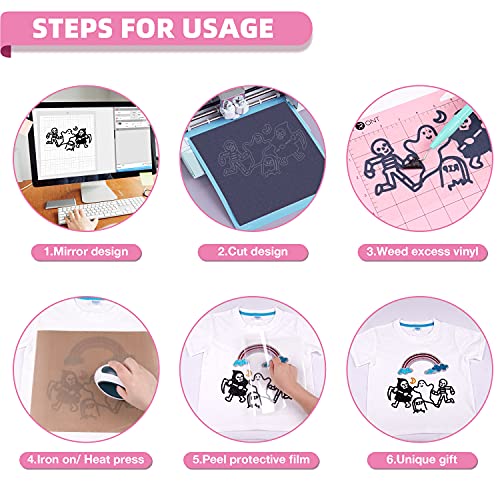 Glitter HTV Heat Transfer Vinyl Bundle