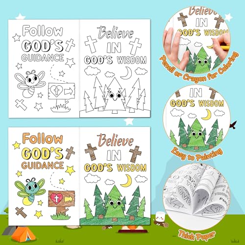Camping Coloring Books (24 Count)