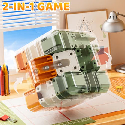 3D Rolling Ball Puzzle Maze Cube