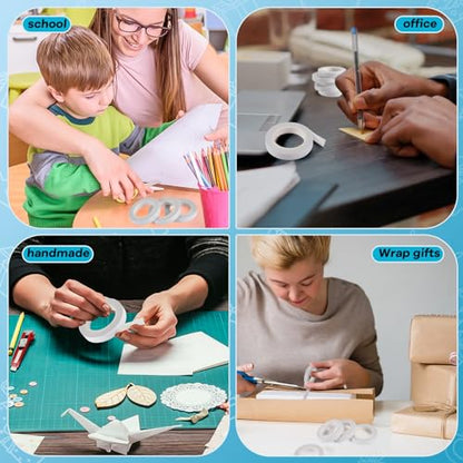 9 Rolls Double Sided Tape for Crafts (9 Count)